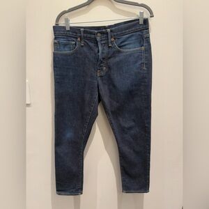 Tom Ford - Indigo Denim Blue Jeans Slim Size 32 Men’s Made In USA